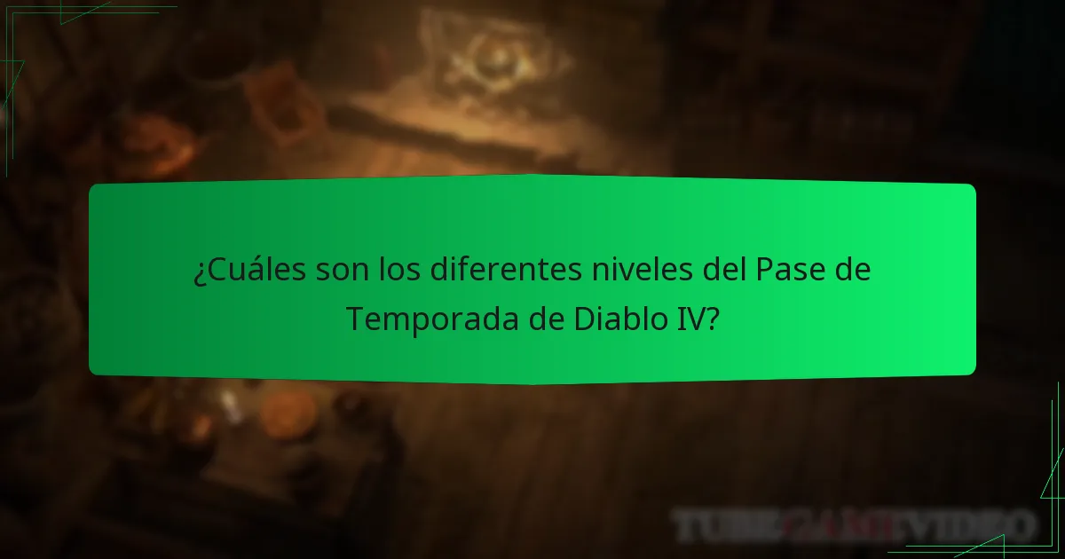 ¿Cuánto cuesta el Pase de Temporada de Diablo IV?