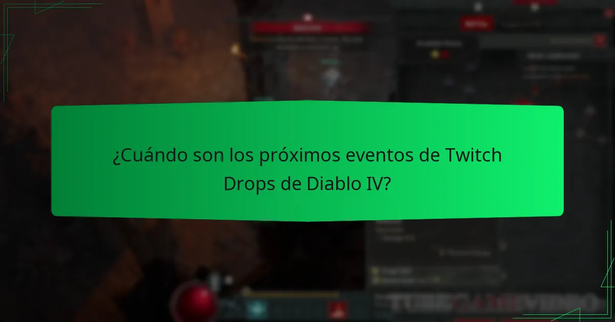 ¿Cuáles son los problemas comunes con los Twitch Drops de Diablo IV?