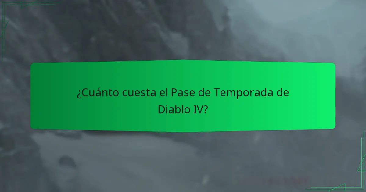 ¿Cuáles son las opiniones de la comunidad sobre el Pase de Temporada de Diablo IV?
